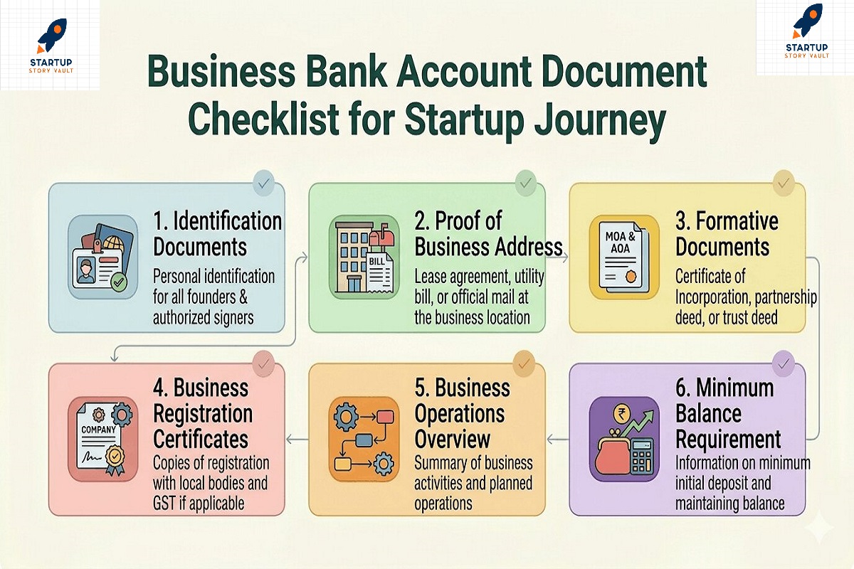 Launch Your Startup Right: Business Bank Account Document Checklist