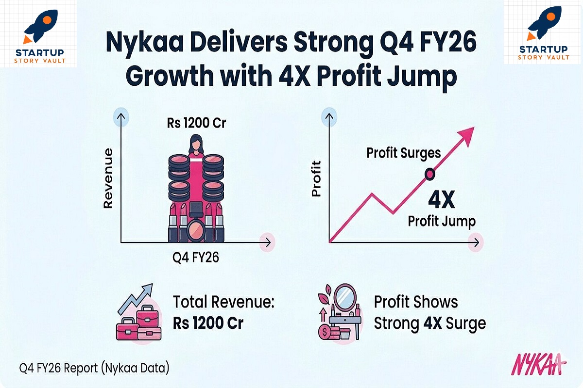 Nykaa Delivers Strong Q4 FY26 Growth with 4X Profit Jump