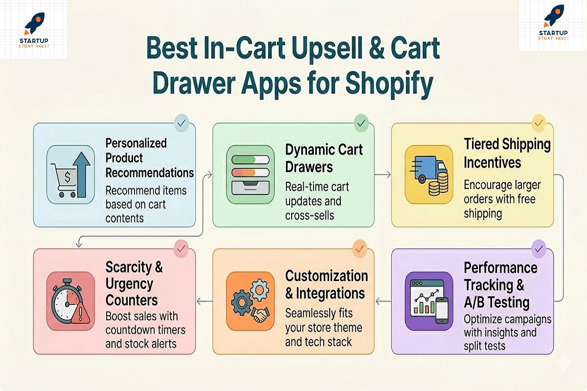 Best In-Cart Upsell & Cart Drawer Apps for Shopify