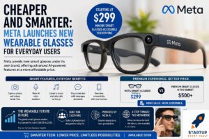 Meta Bets on Mass Adoption with New Low-Cost AI Smart Glasses