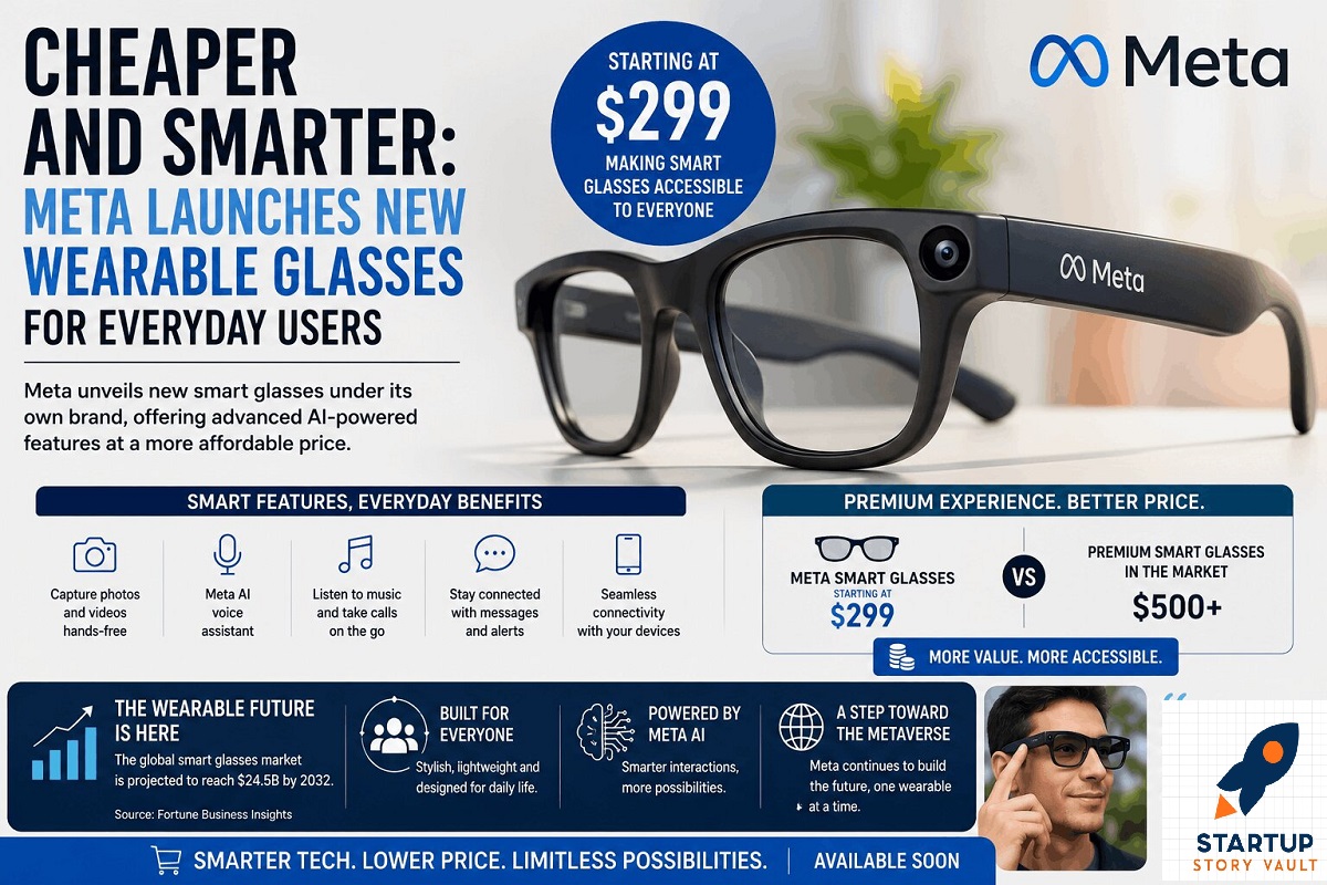 Cheaper and Smarter: Meta Launches New Wearable Glasses for Everyday Users