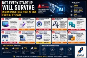 AI Disruption Ahead: Indian Startup Sectors That Could Struggle by 2030