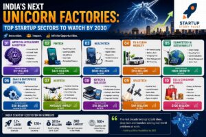 10 High-Growth Indian Startup Sectors Set to Explode by 2030
